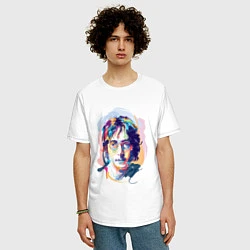 Футболка оверсайз мужская John Lennon: Art, цвет: белый — фото 2