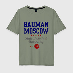 Мужская футболка оверсайз Bauman STU