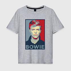 Мужская футболка оверсайз Bowie Poster