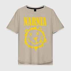 Футболка оверсайз мужская Narnia, цвет: миндальный