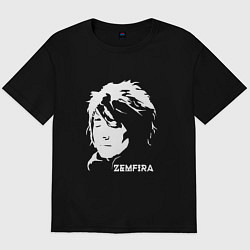 Футболка оверсайз мужская Zemfira, цвет: черный