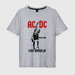 Мужская футболка оверсайз AC/DC: Stiff Upper Lip