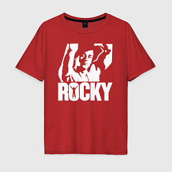 Мужская футболка оверсайз Rocky Balboa