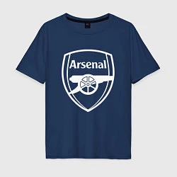 Футболка оверсайз мужская FC Arsenal, цвет: тёмно-синий