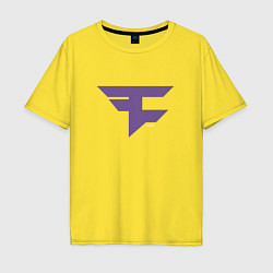 Мужская футболка оверсайз Faze Clan Ultraviolet