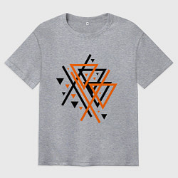 Футболка оверсайз мужская Paul van Dyk: Chaos, цвет: меланж