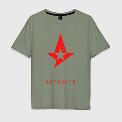 Мужская футболка оверсайз Astralis - The Form