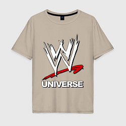 Мужская футболка оверсайз WWE universe