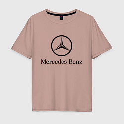 Мужская футболка оверсайз Logo Mercedes-Benz