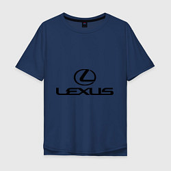 Мужская футболка оверсайз Lexus logo