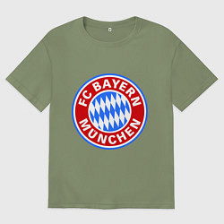 Футболка оверсайз мужская Bayern Munchen FC, цвет: авокадо