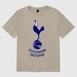 Футболка оверсайз мужская Tottenham FC, цвет: миндальный
