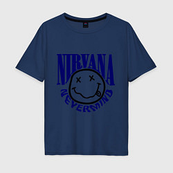 Мужская футболка оверсайз Nevermind Nirvana