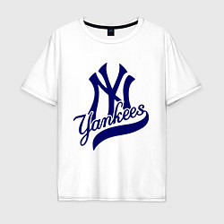 Мужская футболка оверсайз NY - Yankees