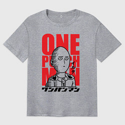 Футболка оверсайз мужская Ok Hero, цвет: меланж