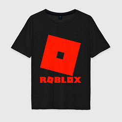 Мужская футболка оверсайз Roblox Logo