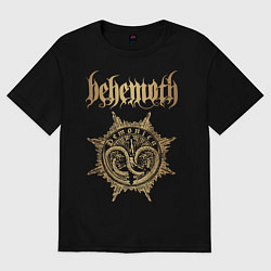 Футболка оверсайз мужская Behemoth: Demonica, цвет: черный