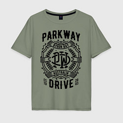 Мужская футболка оверсайз Parkway Drive: Australia