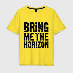 Мужская футболка оверсайз Bring me the horizon