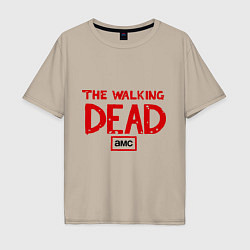 Мужская футболка оверсайз The walking Dead AMC