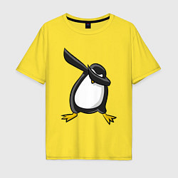 Мужская футболка оверсайз DAB Pinguin