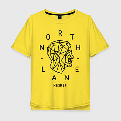 Футболка оверсайз мужская Northlane: Mesmer, цвет: желтый