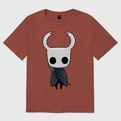 Футболка оверсайз мужская Hollow Knight, цвет: кирпичный
