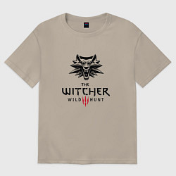 Футболка оверсайз мужская THE WITCHER 3:WILD HUNT, цвет: миндальный