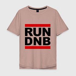 Мужская футболка оверсайз RUN DNB