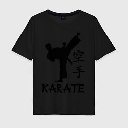 Мужская футболка оверсайз Karate craftsmanship