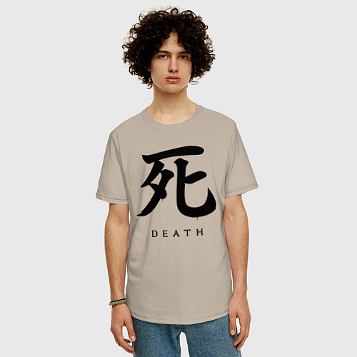 Мужская футболка оверсайз Sekiro: Shadows Die Twice / Миндальный – фото 3