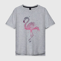Футболка оверсайз мужская Flamingo, цвет: меланж