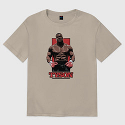 Футболка оверсайз мужская Tyson, цвет: миндальный