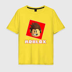 Футболка оверсайз мужская ROBLOX, цвет: желтый