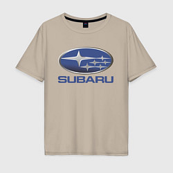 Мужская футболка оверсайз SUBARU