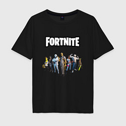 Мужская футболка оверсайз Fortnite 2 глава 2 часть