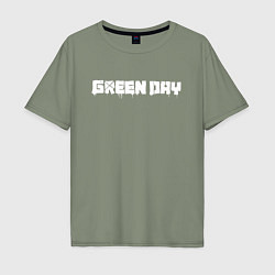 Футболка оверсайз мужская GreenDay, цвет: авокадо