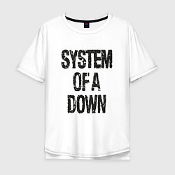 Мужская футболка оверсайз System of a down