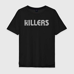 Футболка оверсайз мужская The Killers, цвет: черный