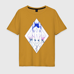 Футболка оверсайз мужская BoJack Horseman, цвет: горчичный