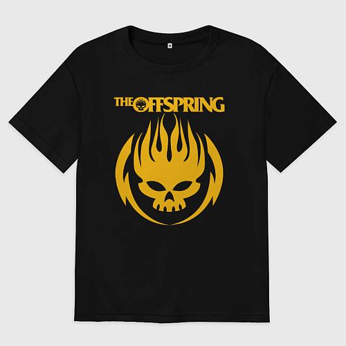 Мужская футболка оверсайз THE OFFSPRING / Черный – фото 1