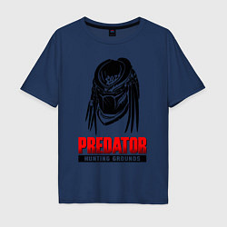 Футболка оверсайз мужская PREDATOR: HUNTING GROUNDS, цвет: тёмно-синий