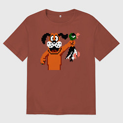 Мужская футболка оверсайз Duck Hunt