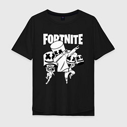 Мужская футболка оверсайз FORTNITE x MARSHMELLO