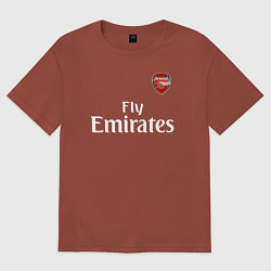 Футболка оверсайз мужская ARSENAL, цвет: кирпичный