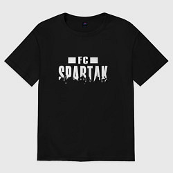 Футболка оверсайз мужская FC SM, цвет: черный