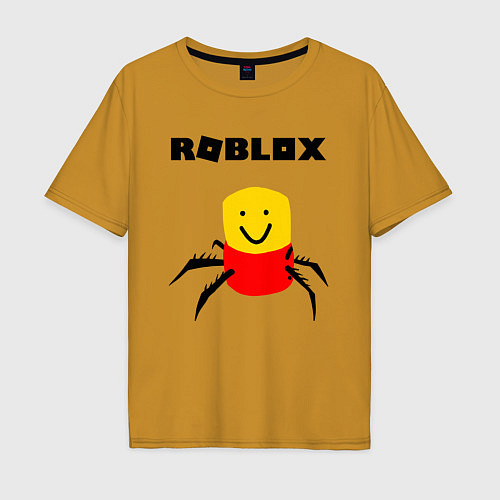 Мужская футболка оверсайз ROBLOX / Горчичный – фото 1