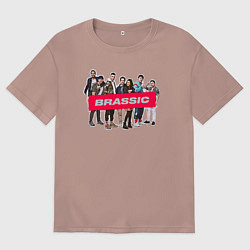 Мужская футболка оверсайз Голяк Brassic