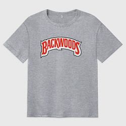 Футболка оверсайз мужская BACKWOODS, цвет: меланж