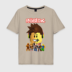 Мужская футболка оверсайз ROBLOX